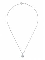 Collana Idee Preziose dal 1987 Donna in Oro bianco Zircone IP.CK18B/43